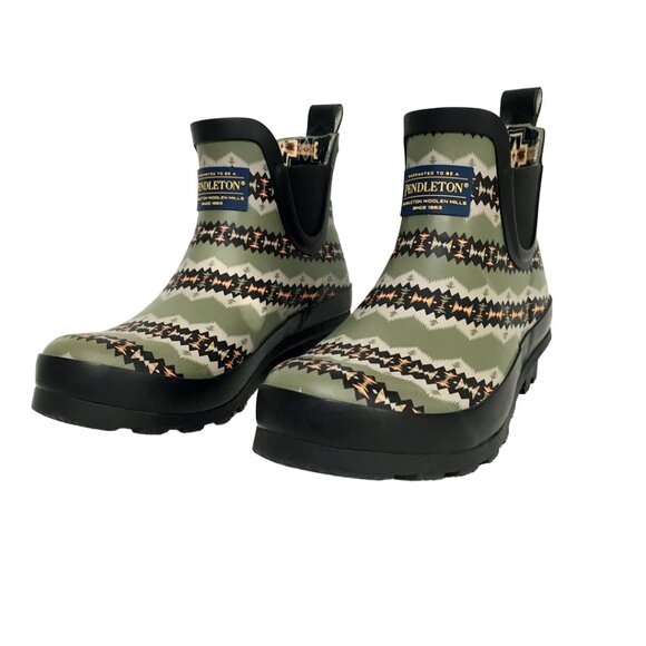 Pendleton Shoes - Pendleton classic sonora chelsea rain boot Aztec Southwest women's size 7